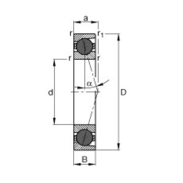 Rodamiento HCB7018-C-T-P4S FAG