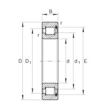 Rodamiento SL181840 INA