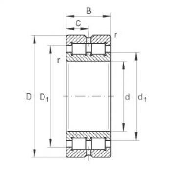 Rodamiento SL014856 INA