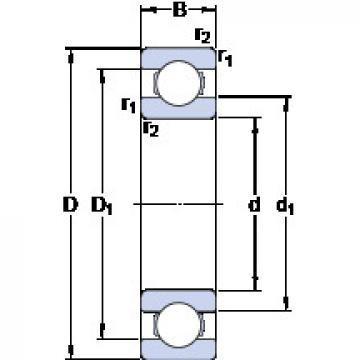 Rodamiento 16064 MA SKF