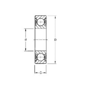 Rodamiento 6909-ZZ CYSD