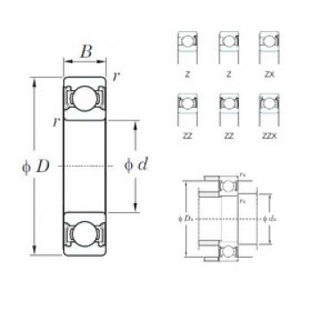 Rodamiento 6926-1Z KOYO