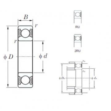 Rodamiento 6009-2RU KOYO