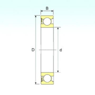 Rodamiento 6018-RS ISB