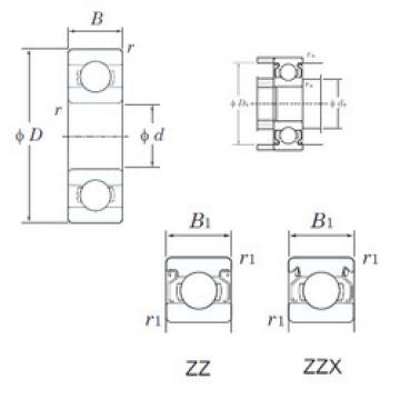 Rodamiento WML4010ZZ KOYO