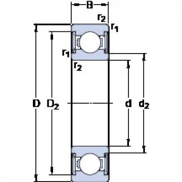 Rodamiento WBB1-8708-2RS1 SKF