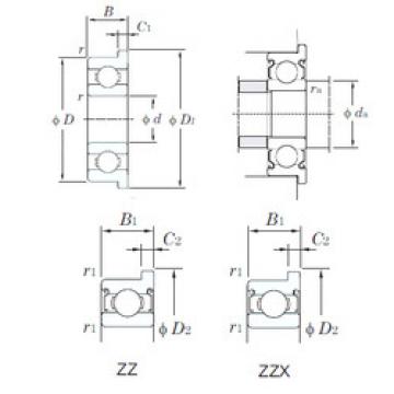 Rodamiento WF682ZZ KOYO