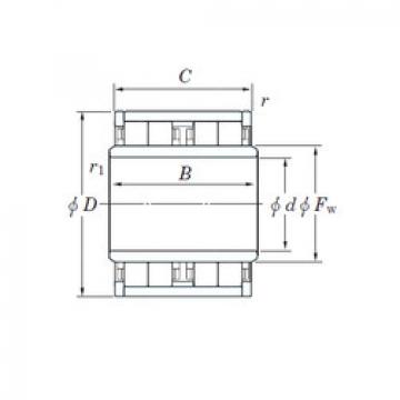 Rodamiento 4UJ130A KOYO