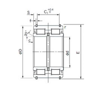 Rodamiento E5038NRNT NACHI