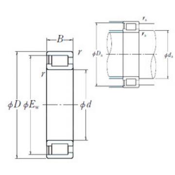 Rodamiento NCF1840V NSK