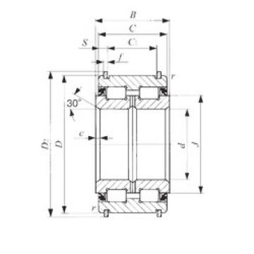 Rodamiento NAS 5013UUNR IKO