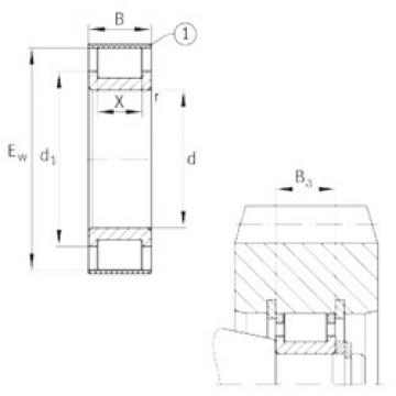 Rodamiento RSL182232-A INA