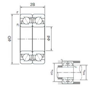 Rodamiento 7216CDF NACHI