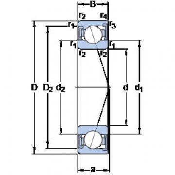 Rodamiento S71919 CD/P4A SKF