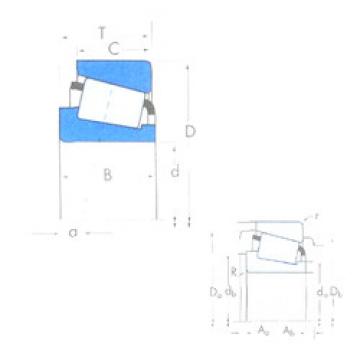 Rodamiento HM907643/HM907614 Timken