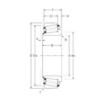 Rodamiento 305457X/305603X Gamet