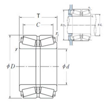 Rodamiento 110KBE031+L NSK