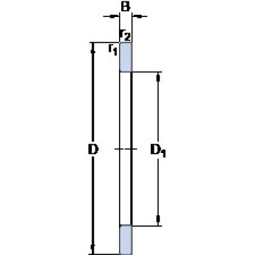 Rodamiento GS 81236 SKF