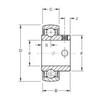 Rodamiento YAE20RRB Timken