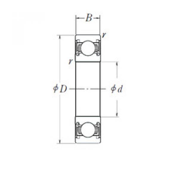 Rodamiento 6819DD NSK #1 image