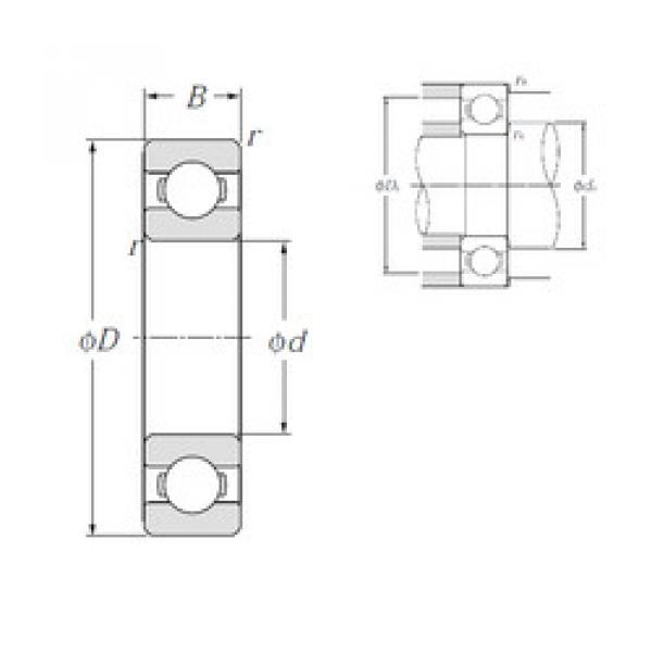 Rodamiento 6820 NTN #1 image