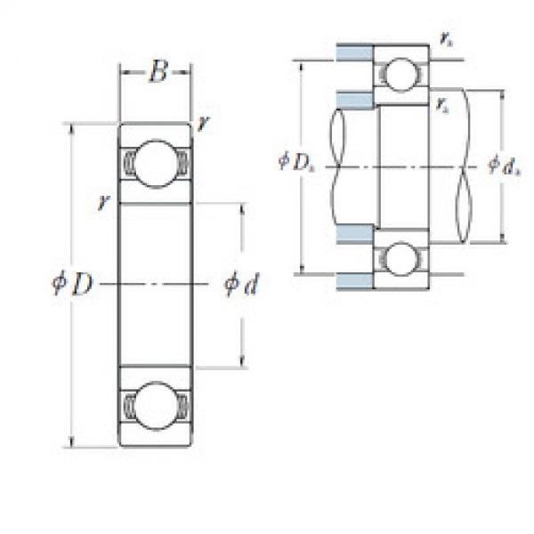 Rodamiento 16003 NSK #1 image