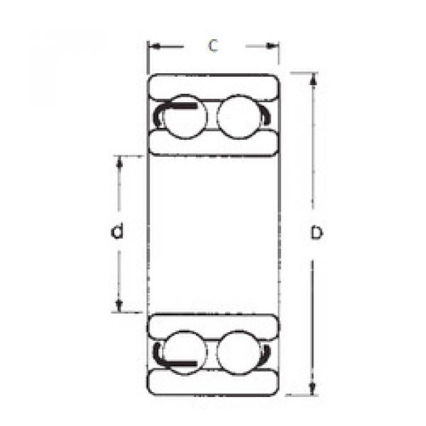 Rodamiento 4313-2RS FBJ #1 image