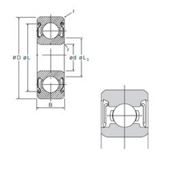 Rodamiento 609DD NMB #1 image