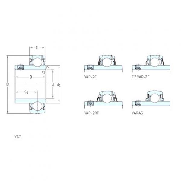 Rodamiento YAR213-2RF SKF #1 image