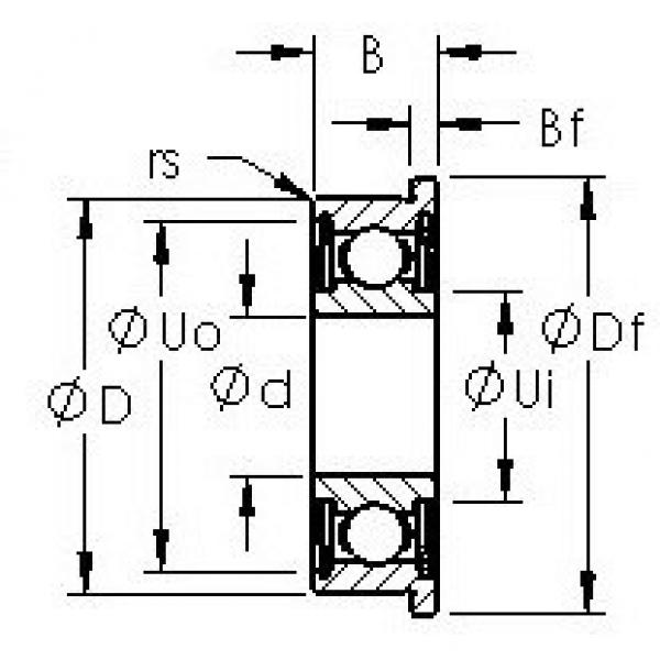 Rodamiento F686HZZ AST #1 image