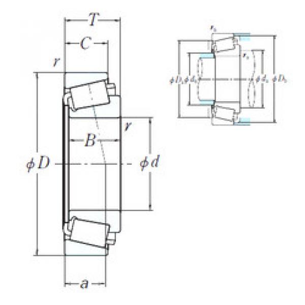 Rodamiento 82550/82931 NSK #1 image