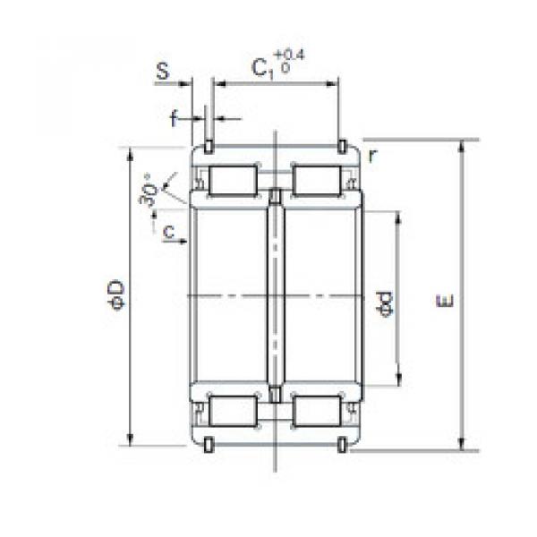 Rodamiento E5038NRNT NACHI #1 image