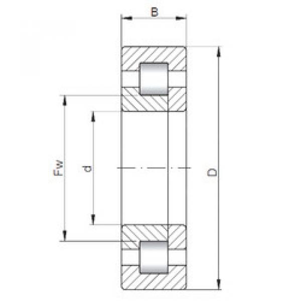 Rodamiento NUP2252 ISO #1 image