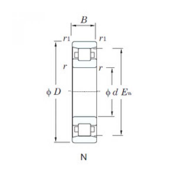 Rodamiento N424 KOYO #1 image