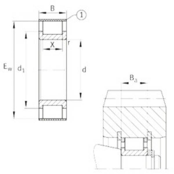 Rodamiento RSL182232-A INA #1 image