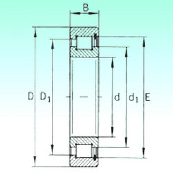 Rodamiento SL182912 NBS #1 image