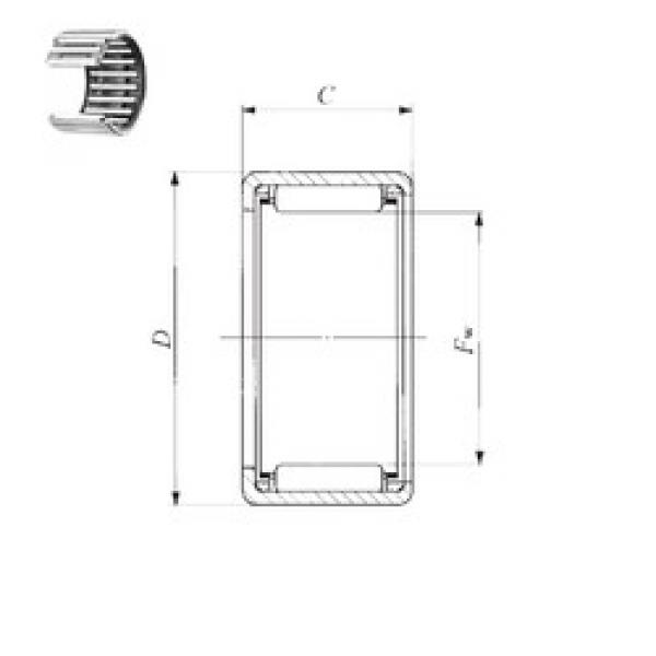 Rodamiento BA 85 Z IKO #1 image