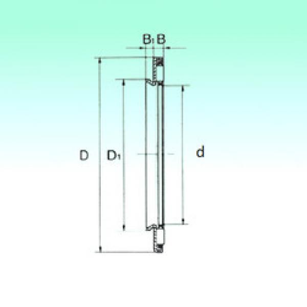 Rodamiento AXW 40 NBS #1 image