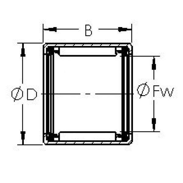 Rodamiento HK1516-2RS AST #1 image