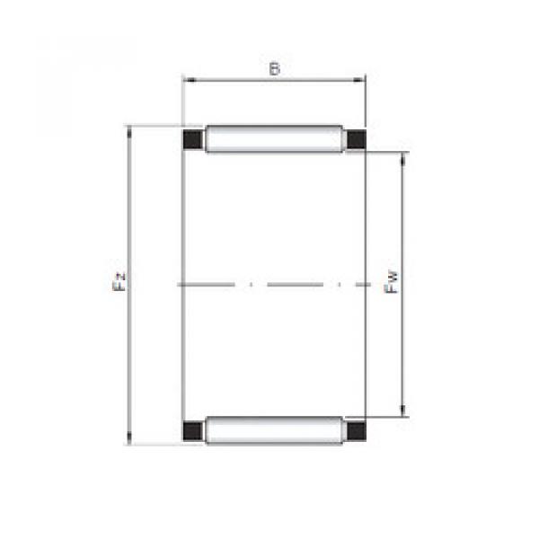 Rodamiento K100X107X30 CX #1 image