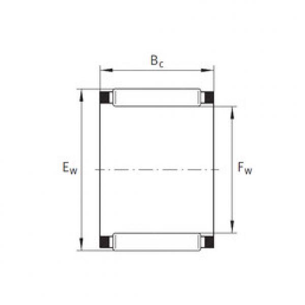 Rodamiento K42X47X17 INA #1 image