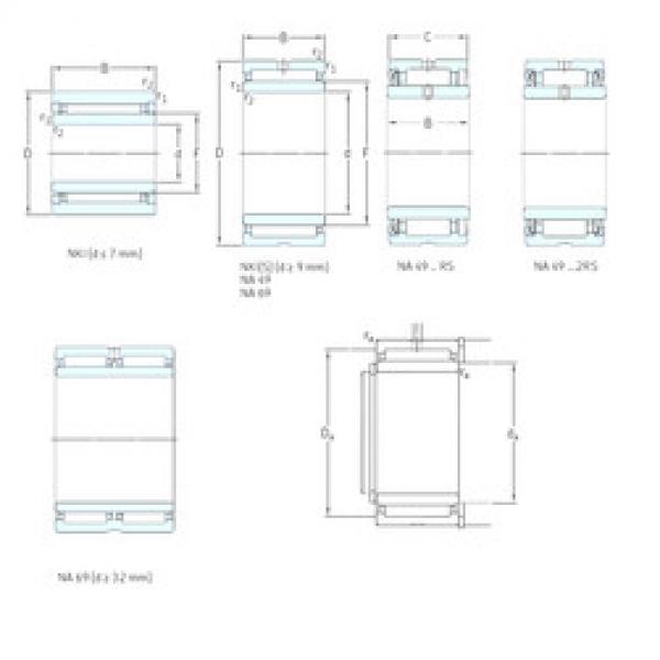 Rodamiento NA4868 SKF #1 image