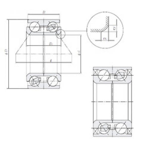 Rodamiento DE07A02LLCS46/L109 NTN #1 image