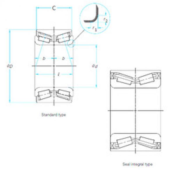 Rodamiento BT2B1861704B SKF #1 image