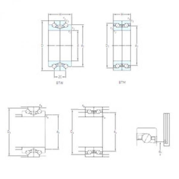 Rodamiento BTM 110 ATN9/HCP4CDB SKF #1 image