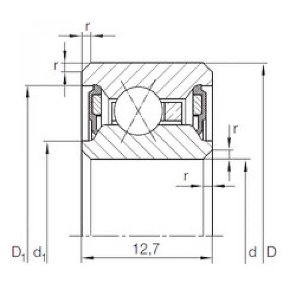 Rodamiento CSXU 100.2RS INA #1 image