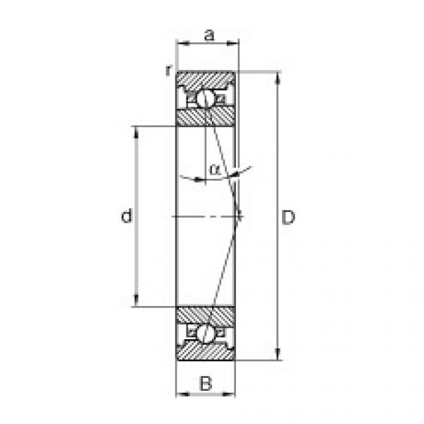 Rodamiento HS71910-C-T-P4S FAG #1 image