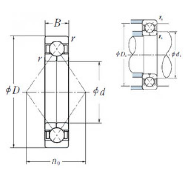 Rodamiento QJ 1021 NSK #1 image