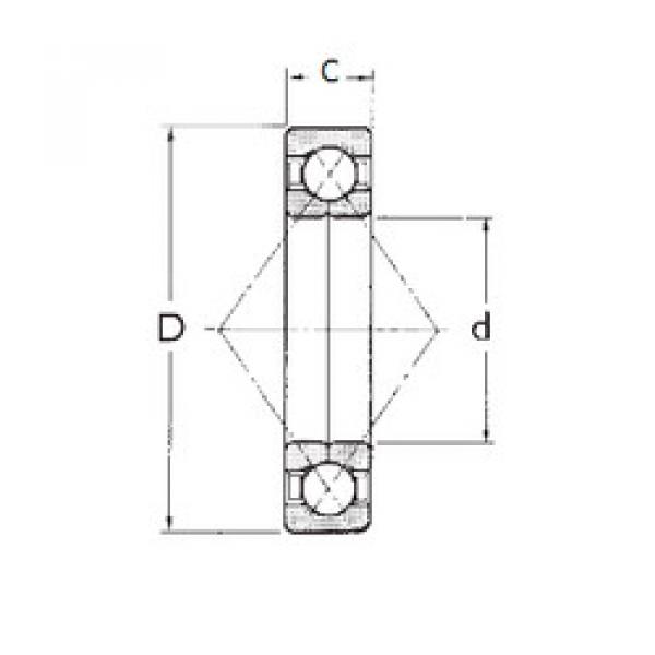 Rodamiento QJ321 FBJ #1 image