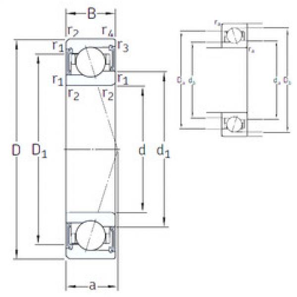 Rodamiento VEB 12 /S 7CE1 SNFA #1 image